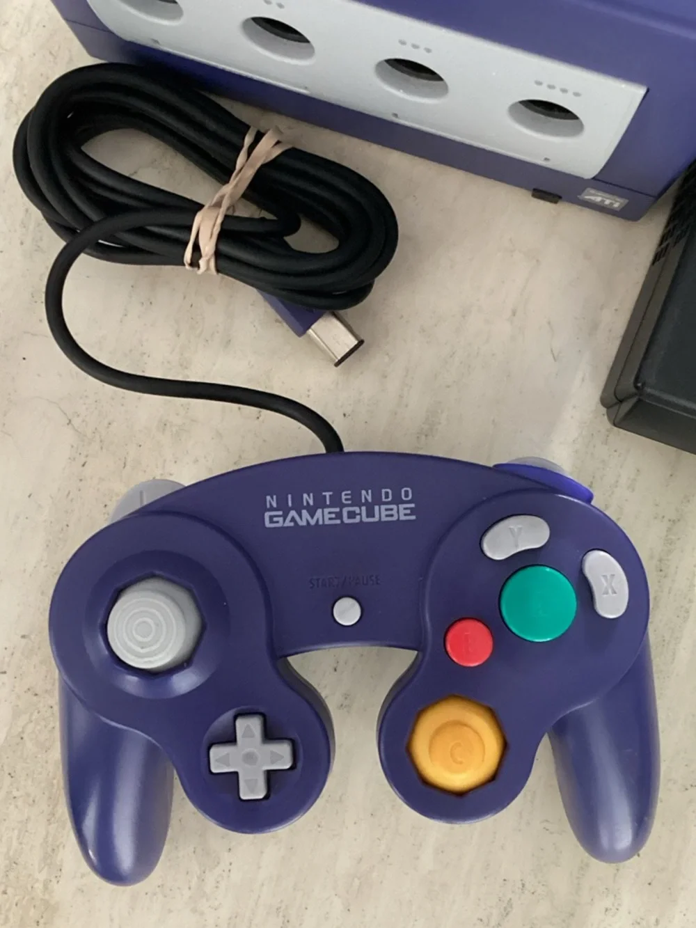 Nintendo GameCube Console and Controller Indigo OEM